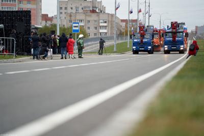 Открытие дороги по улице поэта Романова в Вологде