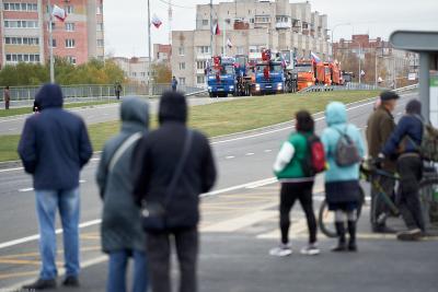 Открытие дороги по улице поэта Романова в Вологде